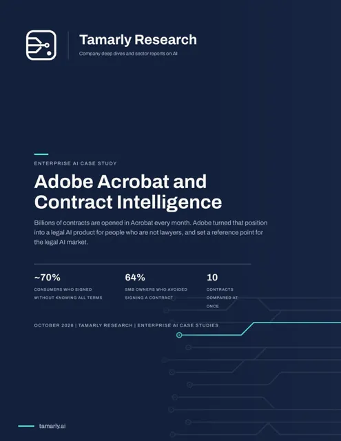Cover of Adobe Acrobat and Contract Intelligence